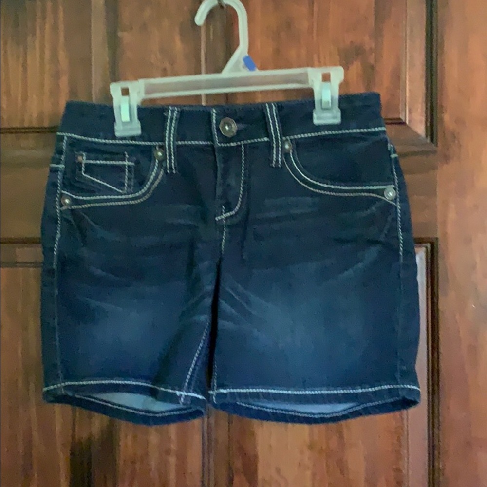 Hydraulic denim shorts size 3/4